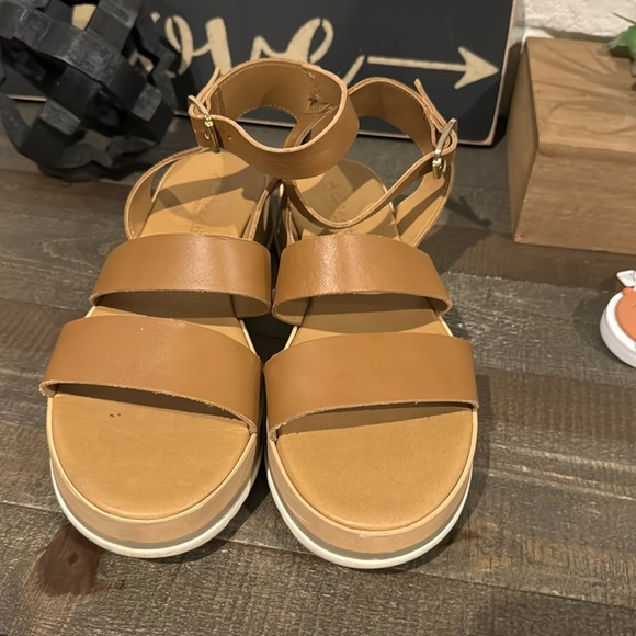 A. Giannetti Shoes - A. Giannetti leather triple strap sandals.